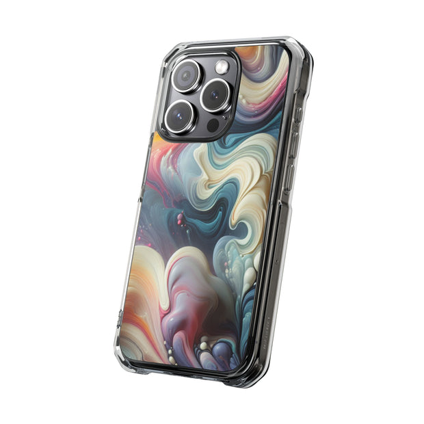 FASHION JUNKY - Liquid Art Fluid Flowing Pattern Phone Case - Bold & Pastel