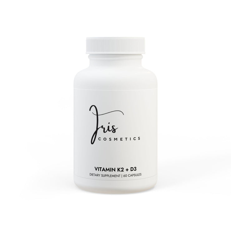 Iris Cosmetics - Vitamin K2 + D3 Supplement (60 Capsules)