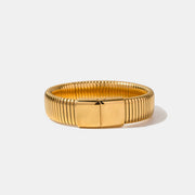 18K Gold-Plated Stainless Steel Bracelet