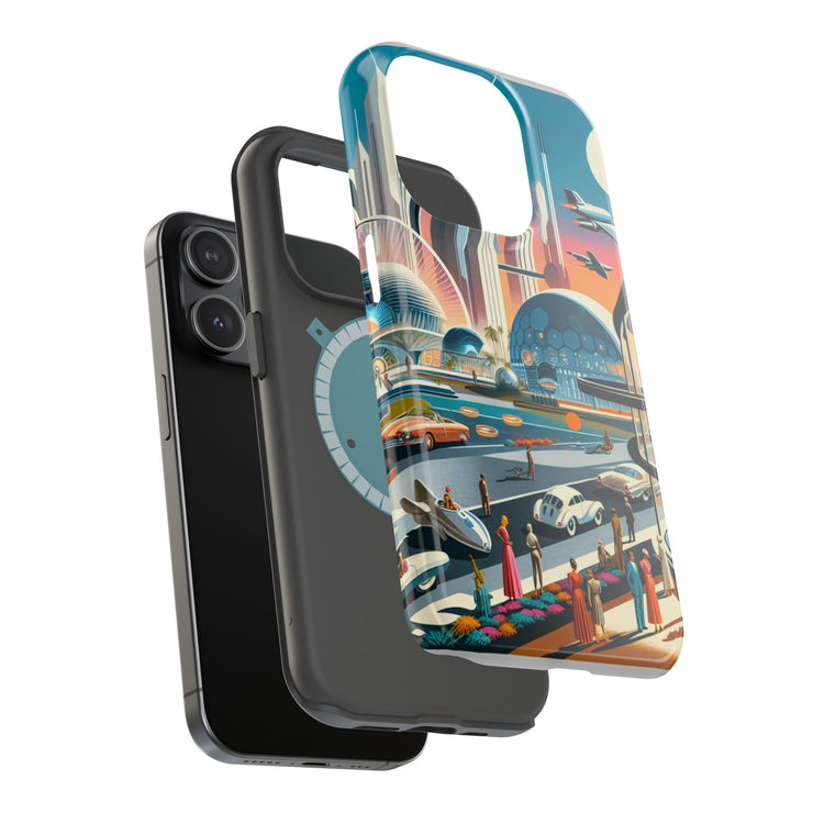 FASHION JUNKY - Futuristic Magnetic Tough Cell Phone Case