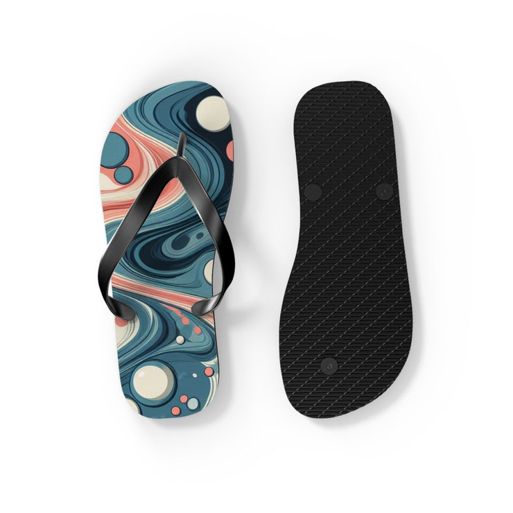 FASHION JUNKY - Very Abstract Very Unique Flip Flops