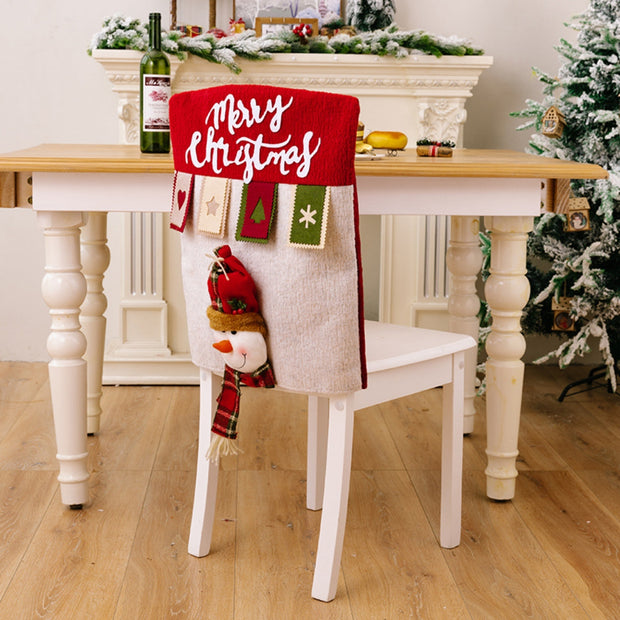 MERRY CHRISTMAS Chair Cover