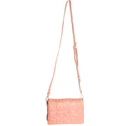 Old Money Blush Quilted Boxy Crossbody