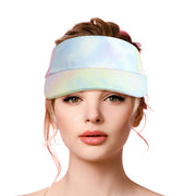 Rainbow Tie Dye Visor Hat