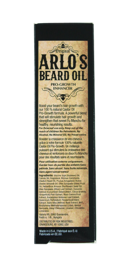 Unique Oils - Pro-Growth Beard Oil - 2.5 oz.