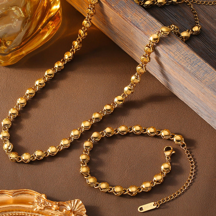 18K Gold-Plated Copper Necklace