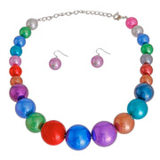 Multi Color Graduated Bubble Gum Pearls