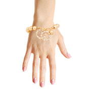 Ballin' in Gold: Ball Bracelet