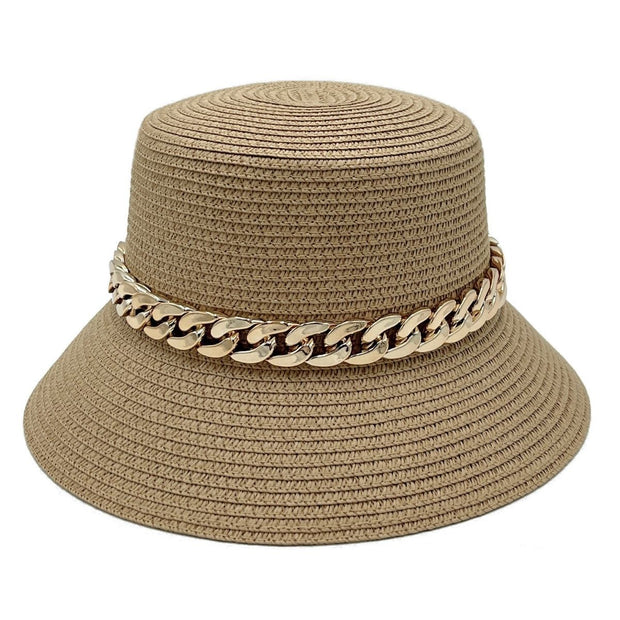 Gold Chain Camel Bucket Hat