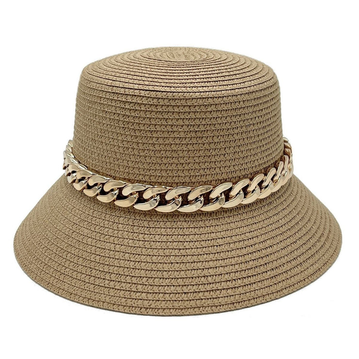 Gold Chain Camel Bucket Hat