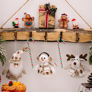 Santa Snowman Reindeer Hanging Ornament