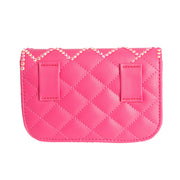 Fuchsia Quilted Belt Bag