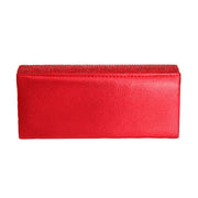 Clutch Red Rhinestone Evening Bag for Women