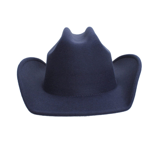 Cowboy Hat Navy Felt Western Fashion Hat