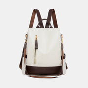 PU Leather Backpack Bag