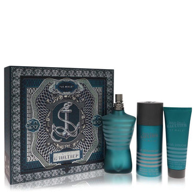 Jean Paul Gaultier by Jean Paul Gaultier Gift Set - 4.2 oz Eau De Toilette Spray + 5.1 oz Deodorant Spray + 2.5 oz Shower Gel