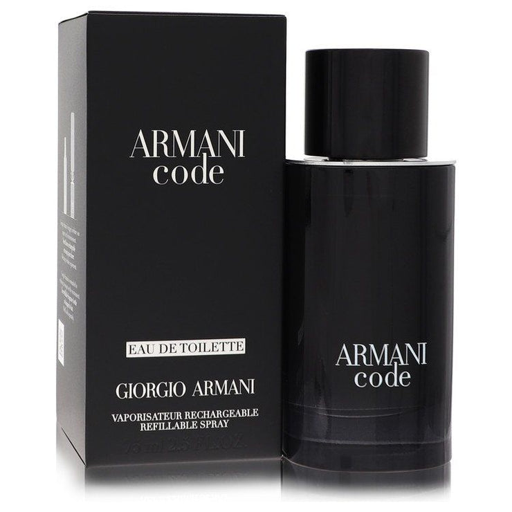 Armani Code by Giorgio Armani Eau De Toilette Spray Refillable