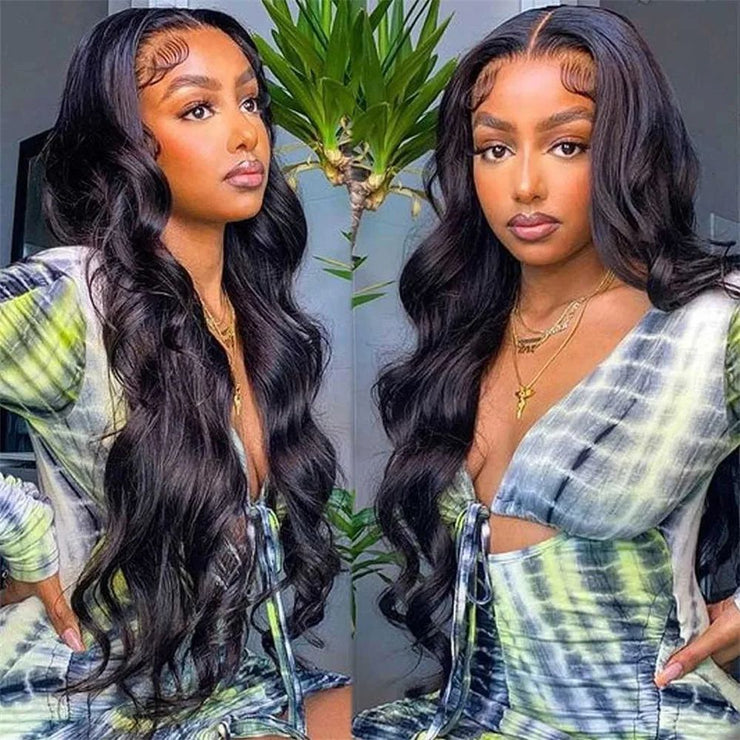 30 32 Inch Body Wave 13x4 13x6 360 HD Transparent Lace Front Wig Brazilian Human Hair Wigs Lace Frontal Wigs For Black Women