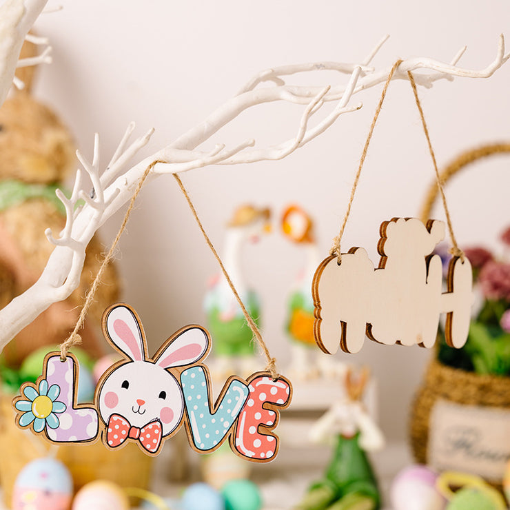 Easter Letter Wooden Hanging Widget