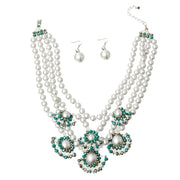 Pearl and Bead Necklace Set