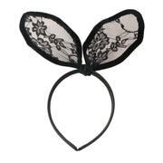 Black Lace Bunny Ears