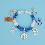 Blue Bead Zeta Bracelet