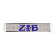 ZPB Sorority Clear Rhinestone Magnetic Bracelet