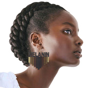 Wood Melanin Earrings