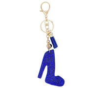 Blue Heel Keychain Clip