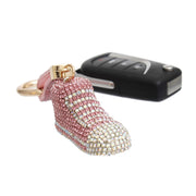 Keychain Pink Bling Chucks Charm for Women