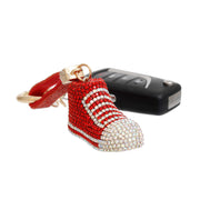 Keychain Red Bling Chucks Charm for Women