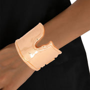 Gold Cut Out Edged Cuff