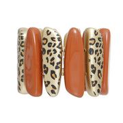 Bracelet Tribal Leopard Bead for Women