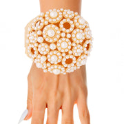 Cream Chunky Domed Cuff