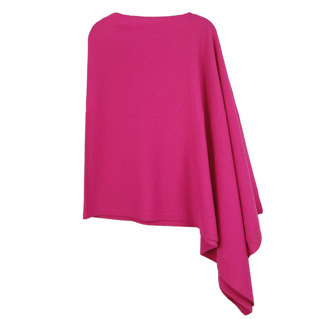 Scarf Poncho Pink Convertible Wrap for Women