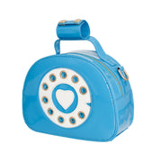 Blue Rotary Phone AUX Bag