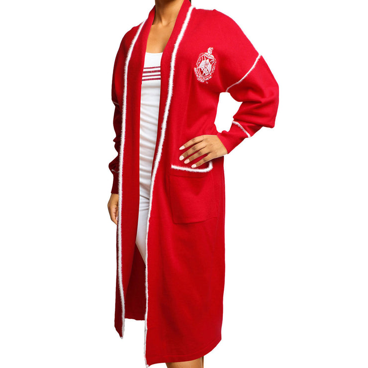 DST Sorority Small Long Duster Cardigan for Women