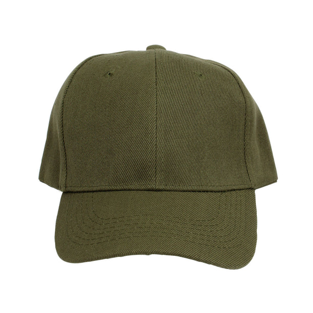 Hat Olive Canvas Baseball Cap for Women