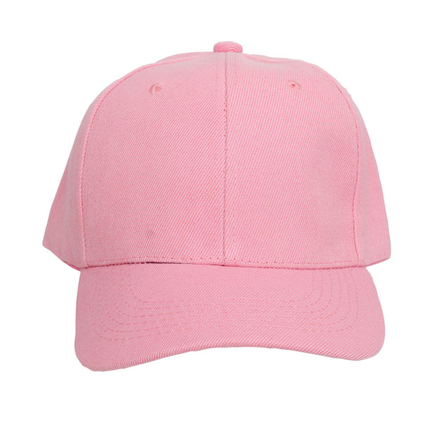 Hat Pink Canvas Baseball Cap for Women