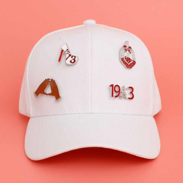 Hat White Canvas Baseball Cap for Women