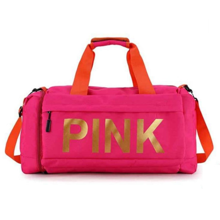 Fuchsia Canvas Travel Duffel