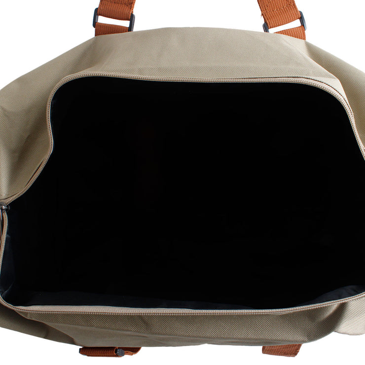 Light Brown Oxford Duffel Travel Bag