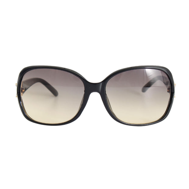 Retro Black Flower Sunglasses