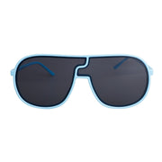 Blue Frame Puzzle Piece Aviators