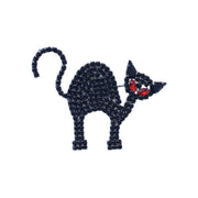 Black Cat Halloween Pin