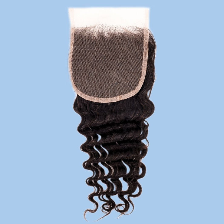 Brazilian Deep Wave 4x4 Closure