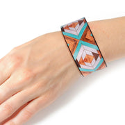 Turquoise Mosaic Cuff